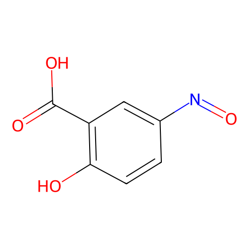 5-Nitroso-salicylate structure