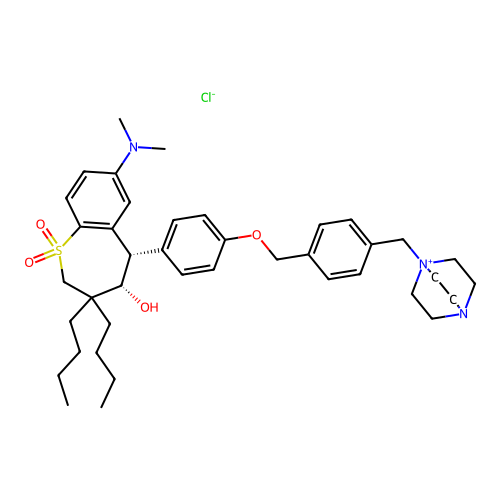 (S)-Maralixibat Chloride structure