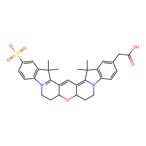 Cyanine3B carboxylic acid structure