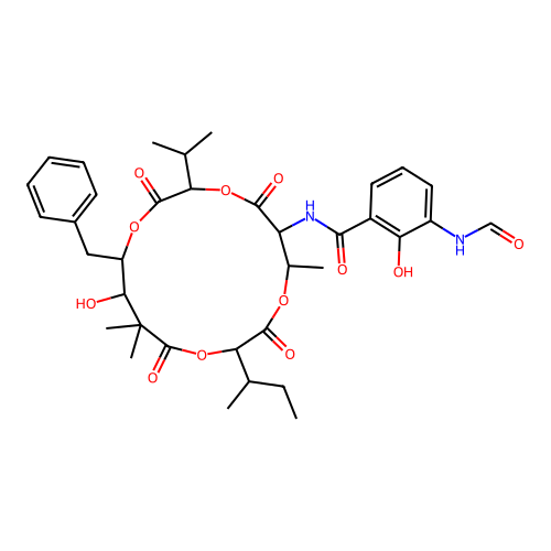 Neoantimycin structure