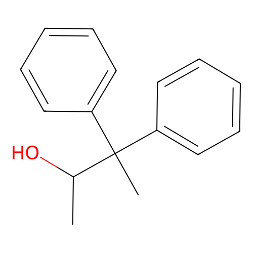 3,3-Diphenyl-butan-2-OL structure