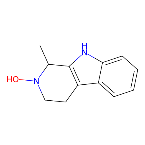 2-Hydroxy-1-methyl-1,3,4,9-tetrahydropyrido[3,4-b]indole structure