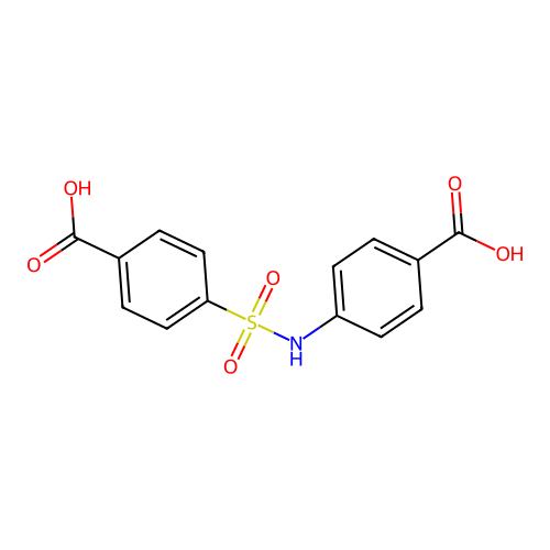 4-[(4-carboxyphenyl)sulfamoyl]benzoic Acid structure