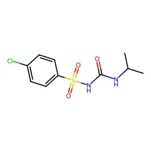 4-Chloro-N-(((1-methylethyl)amino)carbonyl)benzenesulfonamide structure