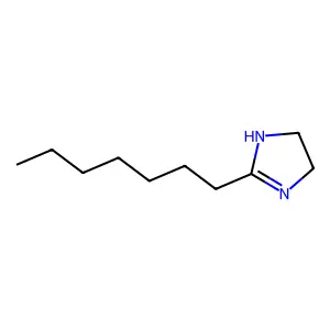 2-Imidazoline, 2-heptyl- structure