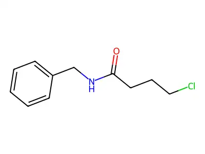 N-benzyl-4-chlorobutanamide structure