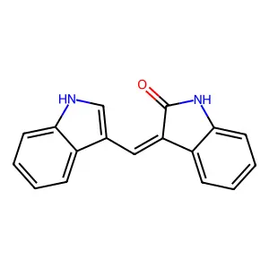 3-((1H-indol-3-yl)methylene)indolin-2-one structure