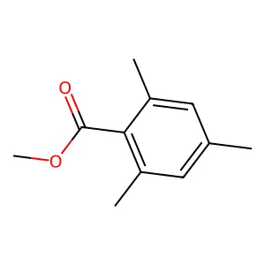 2,4,6-Trimethylbenzoic acid methyl ester structure
