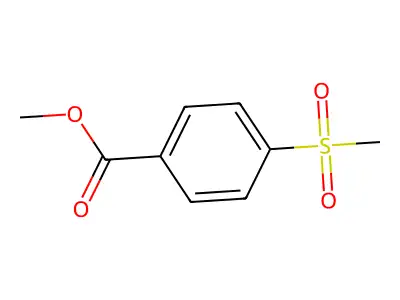 Methyl 2-(methanesulfonyl)benzoate structure