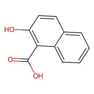 2-羟基-1-萘甲酸 structure