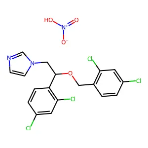 硝酸咪康唑 structure