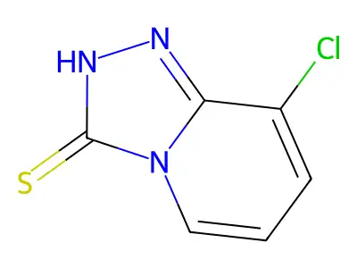 1,2,4-Triazolo[4,3-a]pyridine-3(2H)-thione, 8-chloro- structure