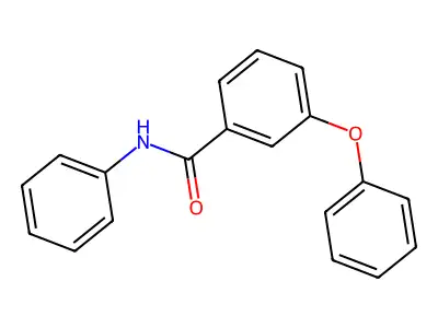 3-phenoxy-N-phenylbenzamide structure