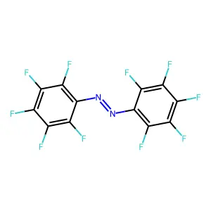 Azobenzene, decafluoro- structure