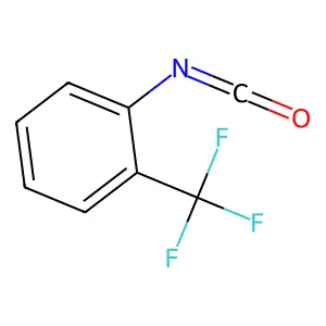 2-(Trifluoromethyl)phenyl isocyanate structure
