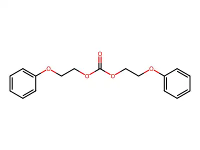 双(2-苯氧乙基)碳酸酯 structure
