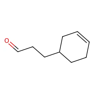 3-Cyclohexene-1-propanal structure