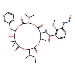N- -3-formylamino-2-methoxybenzamide structure