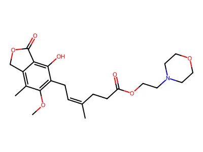 Mycophenolate mofetil, (Z)- structure