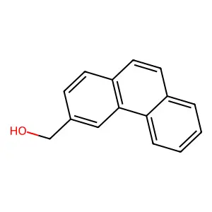 Phenanthren-3-ylmethanol structure
