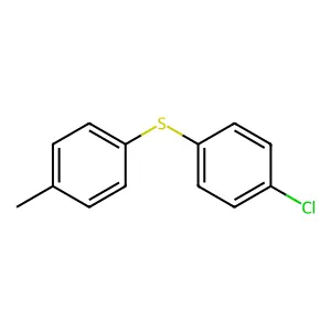 Benzene, 1-chloro-4-[(4-methylphenyl)thio]- structure