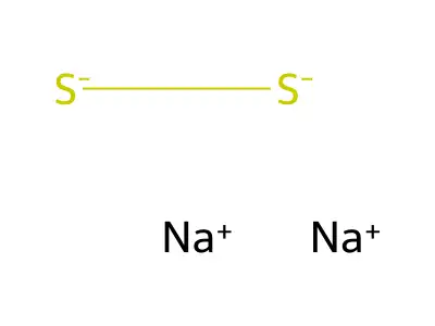二硫化钠 structure