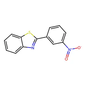 2-(3-Nitrophenyl)-1,3-benzothiazole structure