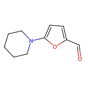 5-(Piperidin-1-yl)furan-2-carbaldehyde structure