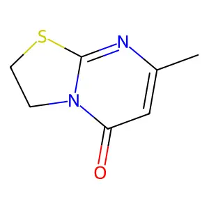 7-methyl-2H,3H,5H-[1,3]thiazolo[3,2-a]pyrimidin-5-one structure