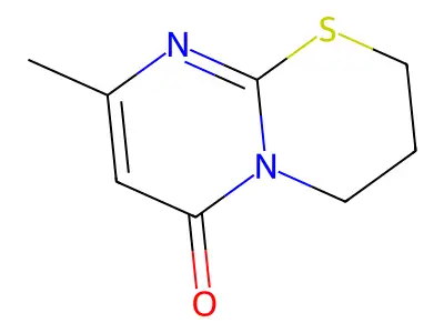 8-methyl-2H,3H,4H,6H-pyrimido[2,1-b][1,3]thiazin-6-one structure