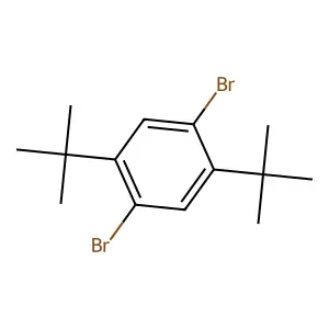 1,4-Dibromo-2,5-ditert-butylbenzene structure