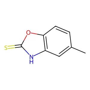 5-Methyl-1,3-benzoxazole-2(3H)-thione structure