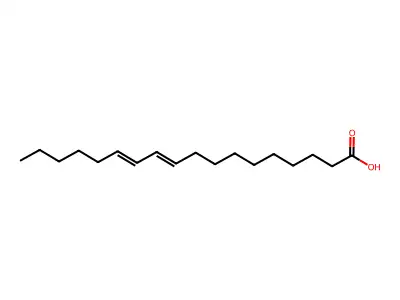 trans-10-cis-12-Octadecadienoic acid structure