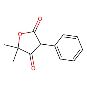 5,5-Dimethyl-3-phenyl-2,4(3H,5H)-furandione structure