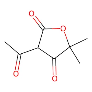 3-Acetyl-5,5-dimethyl-2,4(3H,5H)-furandione structure