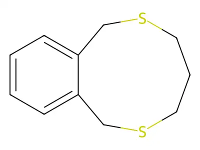 1,4,5,7-Tetrahydro-3H-2,6-benzodithionin structure