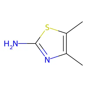 2-Amino-4,5-dimethyl-1,3-thiazole structure