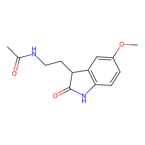 2-Oxomelatonin structure