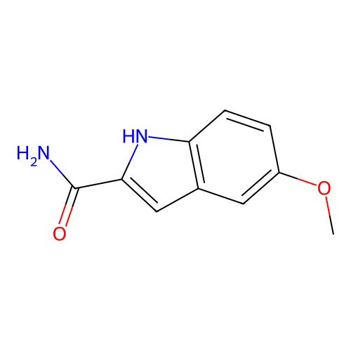 5-methoxy-1H-indole-2-carboxamide structure