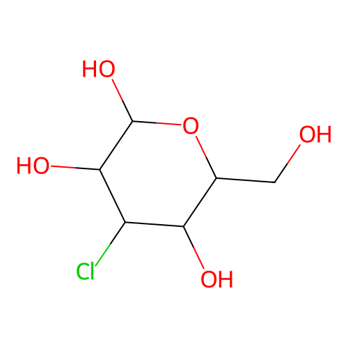 4-Chloro-6-(hydroxymethyl)oxane-2,3,5-triol structure