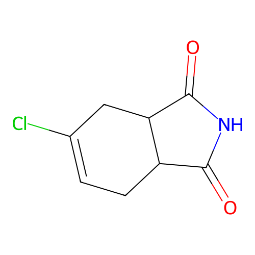 5-chloro-3a,4,7,7a-tetrahydro-1H-isoindole-1,3(2H)-dione structure