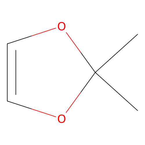 1,3-Dioxole, 2,2-dimethyl- structure