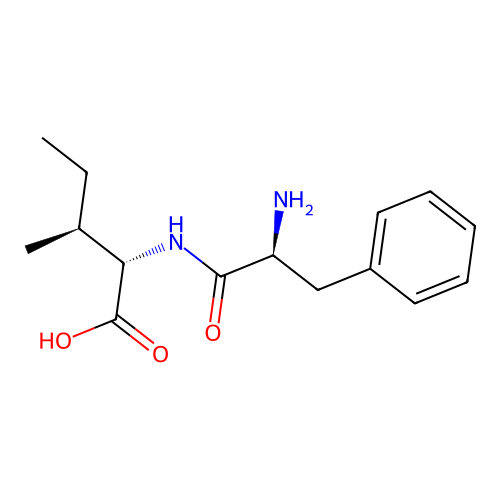L-Phenylalanyl-L-isoleucine structure
