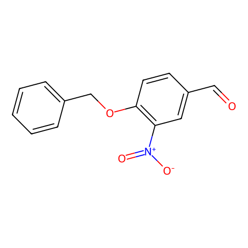 4-(Benzyloxy)-3-nitrobenzaldehyde structure