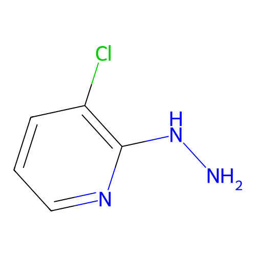 3-Chloro-2-hydrazinylpyridine structure