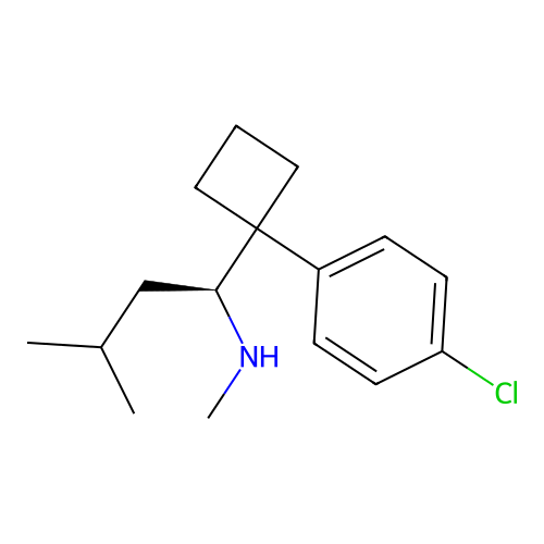 Desmethylsibutramine, (S)- structure