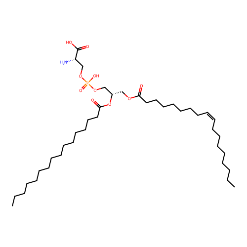 4,6,10-Trioxa-5-phosphaoctacos-19-enoic acid, 2-amino-5-hydroxy-11-oxo-8-[(1-oxohexadecyl)oxy]-, 5-oxide, (2S,8S,19Z)- structure
