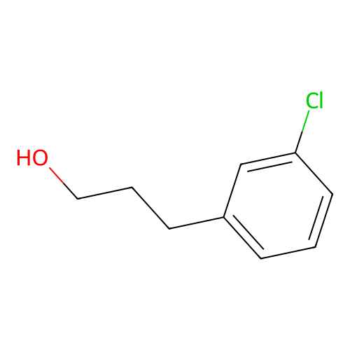 3-(3-Chlorophenyl)propan-1-ol structure