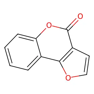 4H-furo[3,2-c]chromen-4-one structure