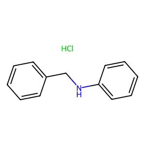 Benzylaniline hydrochloride structure